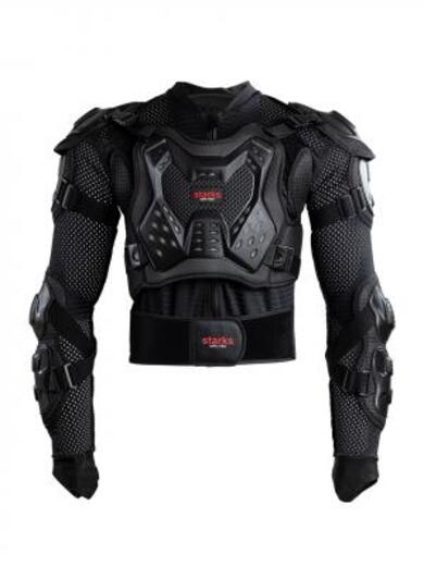 STARKS Body Armor Solid Chest Моточерепаха  (Чёрный) (XXL) pitbikemarket.ru