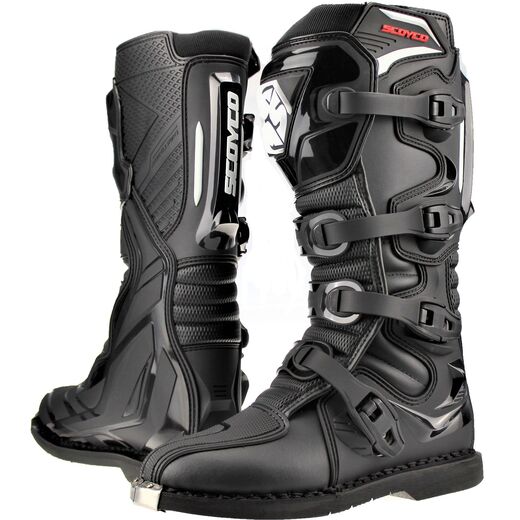 Мотоботы Scoyco MBM006 черные 43 pitbikemarket.ru
